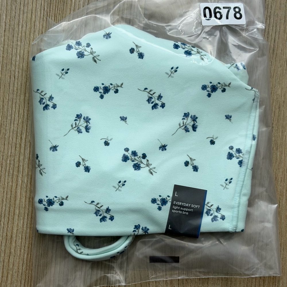 All In Motion Women Everyday Soft Light Support Bra - Light Mint Green All Sizes - Picture 14 of 16